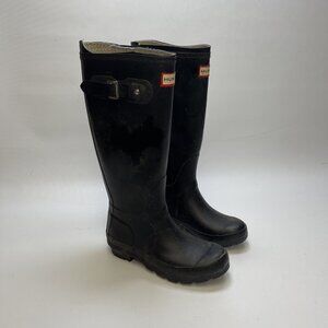 Hunter Original Tall Womens Size 5 Black Outdoor Casual Waterproof Rain Boots